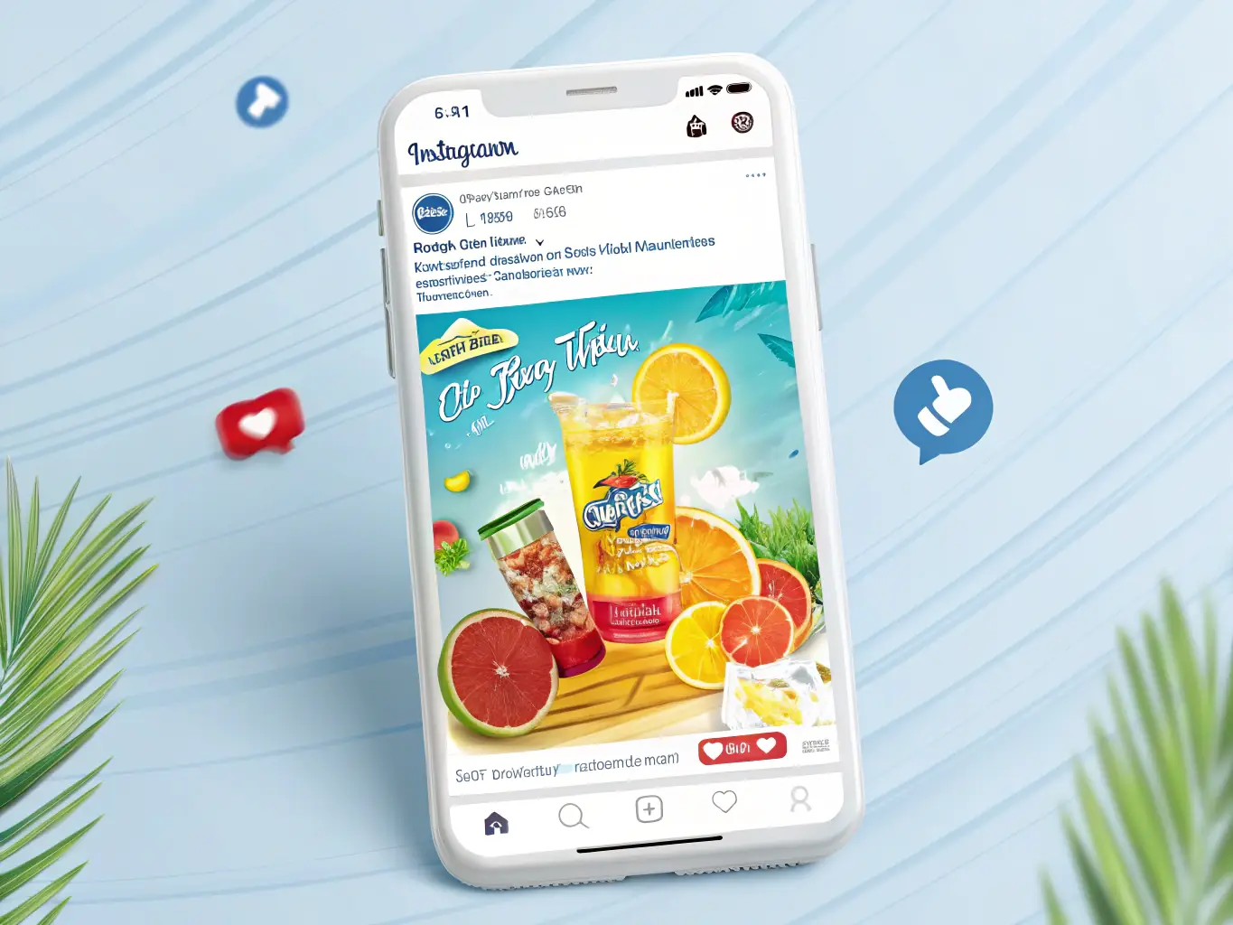A visually engaging social media ad campaign showcasing a product or service, with compelling visuals and clear call-to-action buttons.